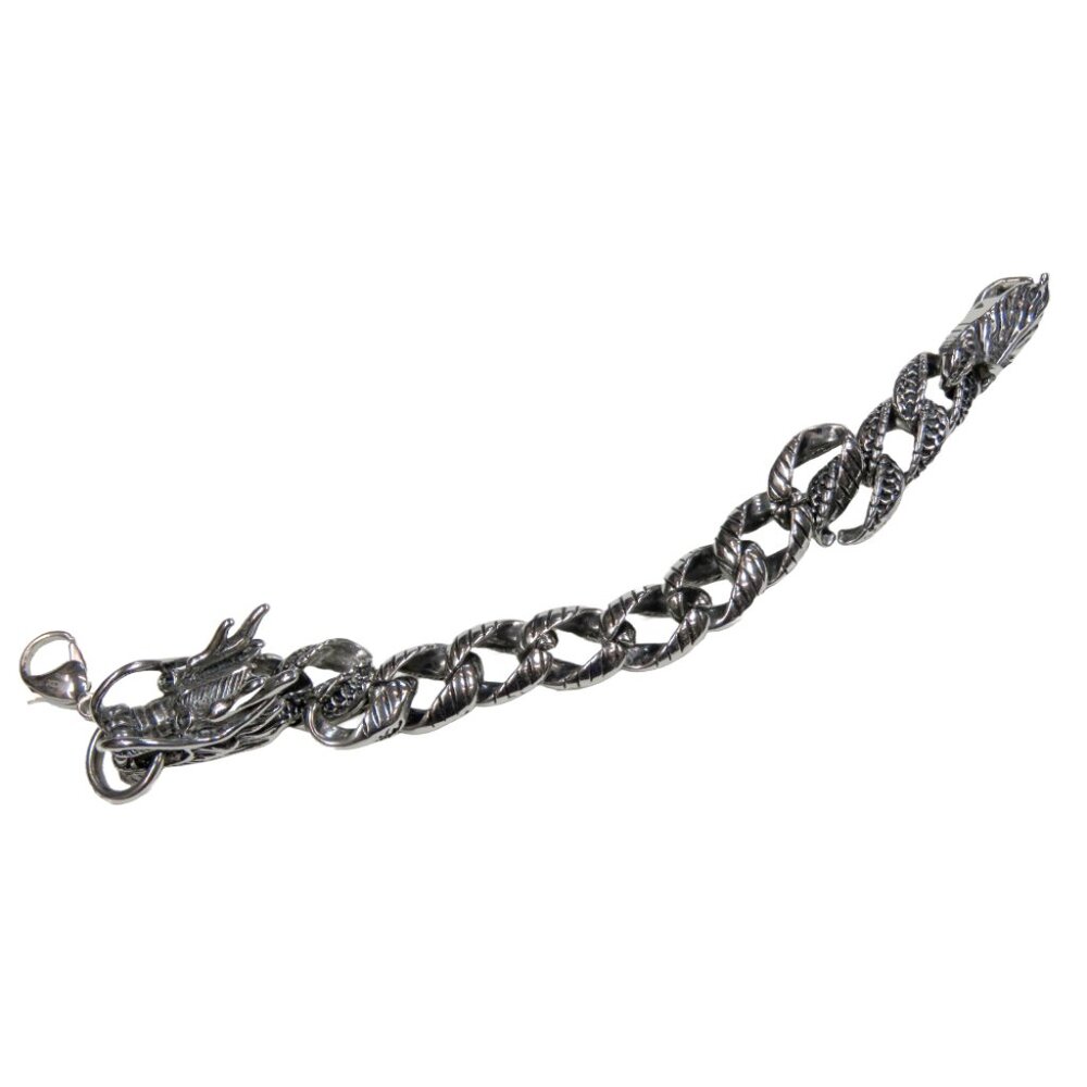 Inox Men's Stainless Steel Dragon Bracelet